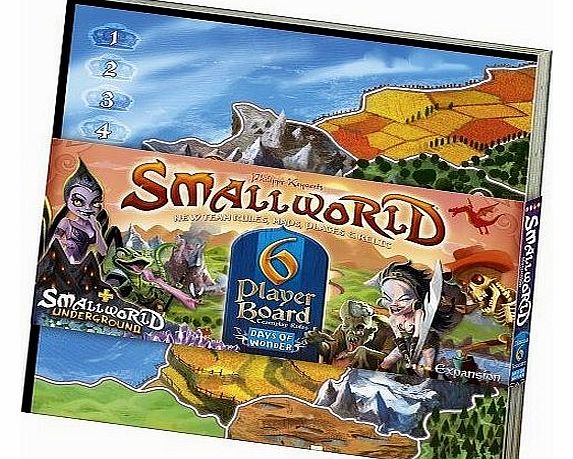 Small World 6-Player Board Game by Days of Wonder [Toy]
